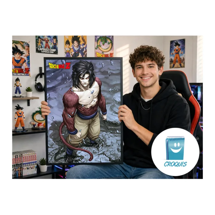 poster guku cuarto nivel, poster dragon ball z, posters 8k, posters hd, cuadros decorativos, posters para imprimir, posters para descargar