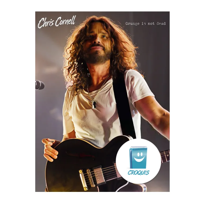 poster chris cornell en alta resolución, poster chris cornell, posters 8k, posters en alta resolución, cuadros decorativos