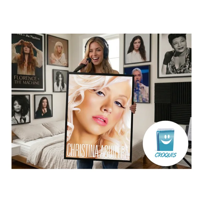 poster christina aguilera en alta resolución, posters, poster hd, poster para imprimir, descargar posters