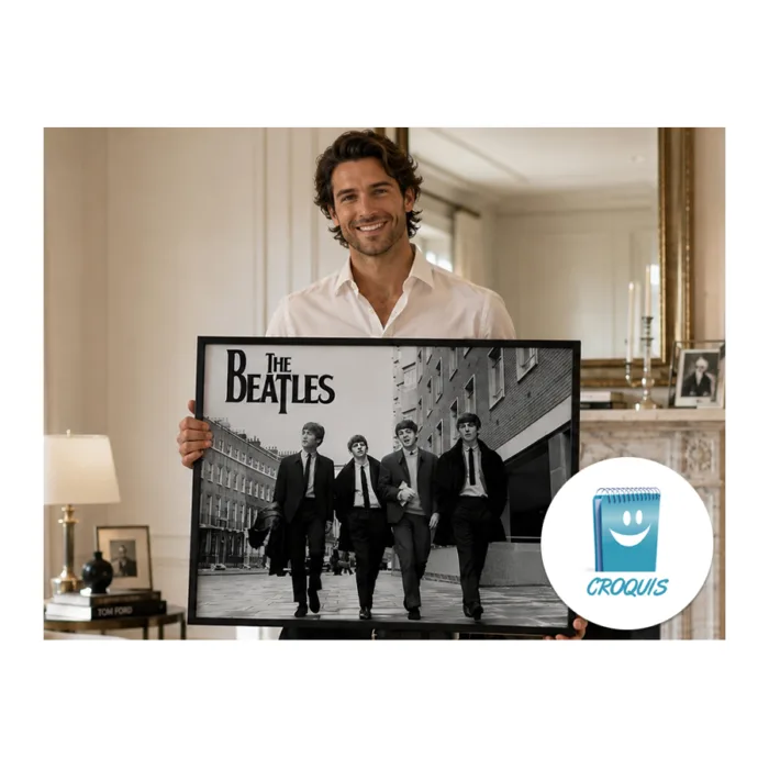poster the beatles en alta resolución