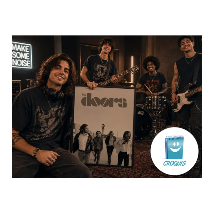 posters the doors en alta resolución, posters, posters musicales