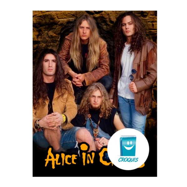 poster alicie in chains, descargar poster alice in chains, alice in chains chile