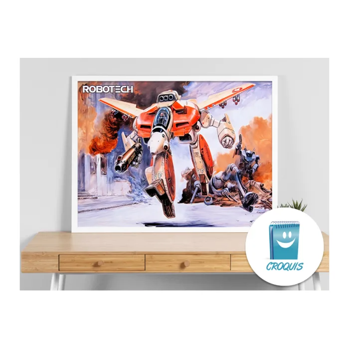 robotech, poster robotech, descargar poster robotech