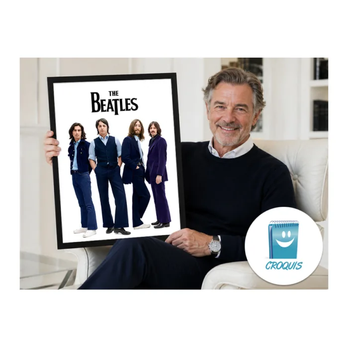 poster the beatles en alta resolucion, poster beatles, posters
