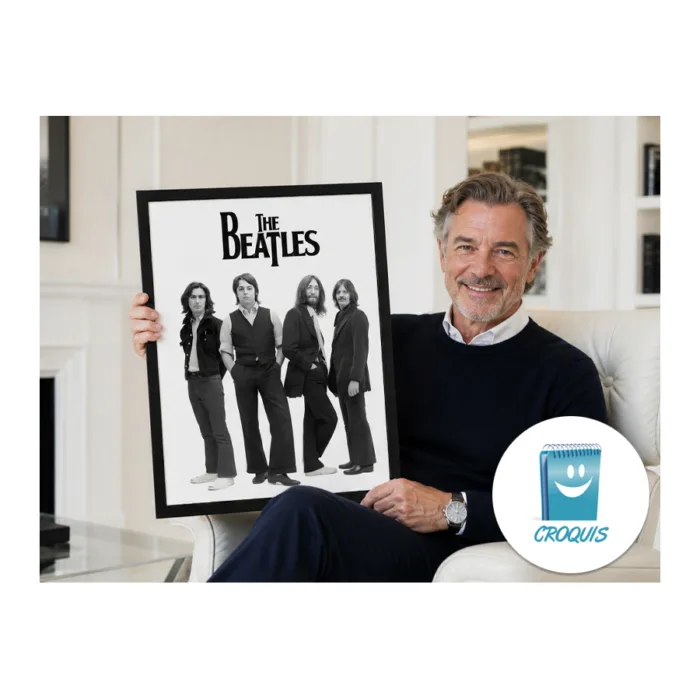poster the beatles en alta resolución