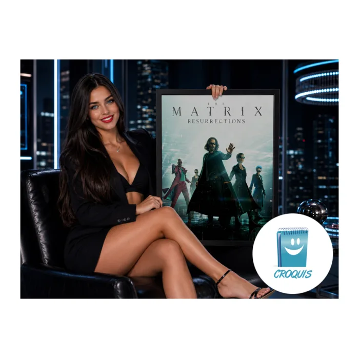 poster matrix resurrections en alta resolución