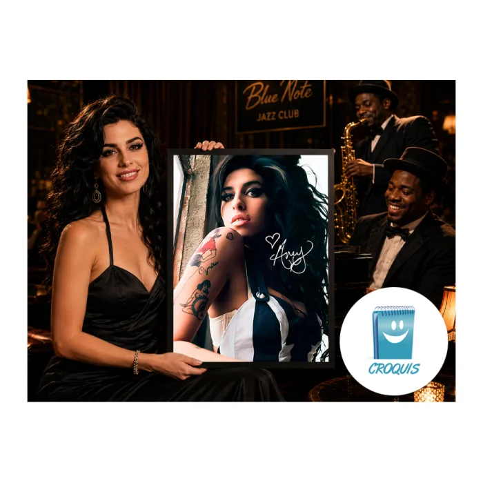 poster amy winehouse en alta resolución para descargar