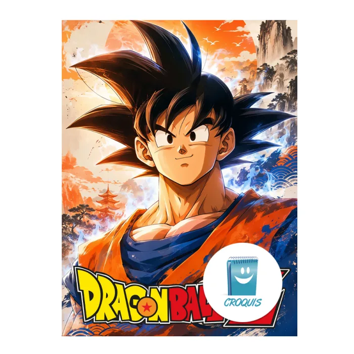 posters son goku, posters dragon ball z en alta resolución, posters 8k, posters hd, posters profesionales para imprimir