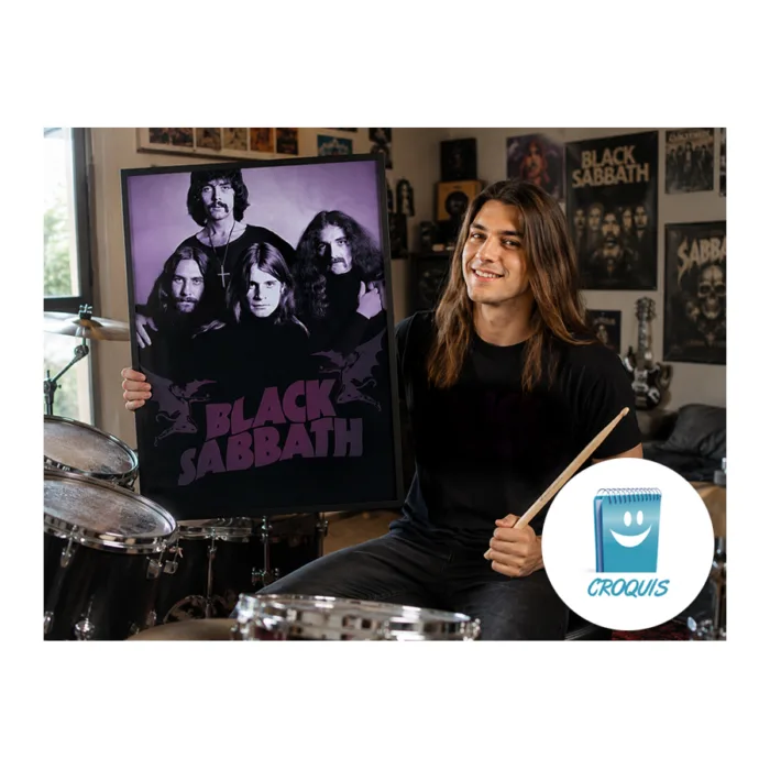 poster Black Sabbath en alta resolución, poster Black Sabbath