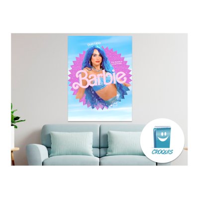 Poster película barbie, poster barbie, comprar poster película barbie, poster pelicula, poster movie barbie, poster dua lipa barbie, dua lipa barbie, comprar poster dua lipa barbie, descargar poster, poster, posters, comprar posters, comprar poster, dua barbie