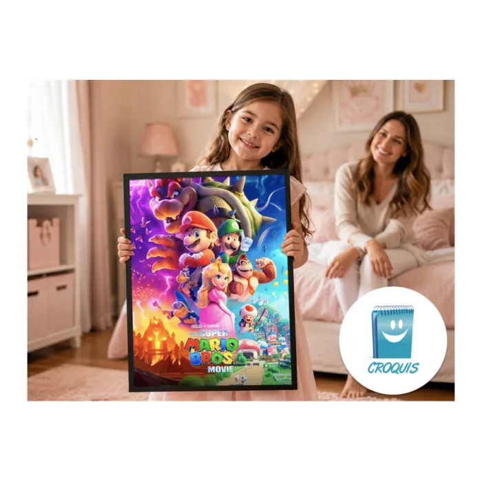 poster super mario bros en alta resolución