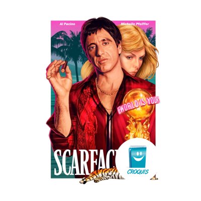Scarface, poster, posters, poster hd, poster full hd, poster 4k, Chile poster, posters Chile, comprar posters, descargar posters, poster scarface, poster scarface hd, descargar poster scarface, tienda de poster Chile, poster movie scarface, download poster scarface, buy scarface poster, sale scarface poster, cartel scarface, afiche scarface