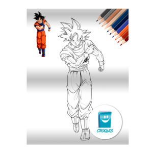 Goku, Goku dibujo, Goku dragon ball z, dibujo Goku para colorear, dibujo Goku para pintar, descargar dibujos, descargar dibujos para colorear, descargar dibujo de Goku para colorear, dibujo para imprimir, Goku para imprimir, comprar dibujo de Goku, download dragon ball z, coloring page, drawings to paint