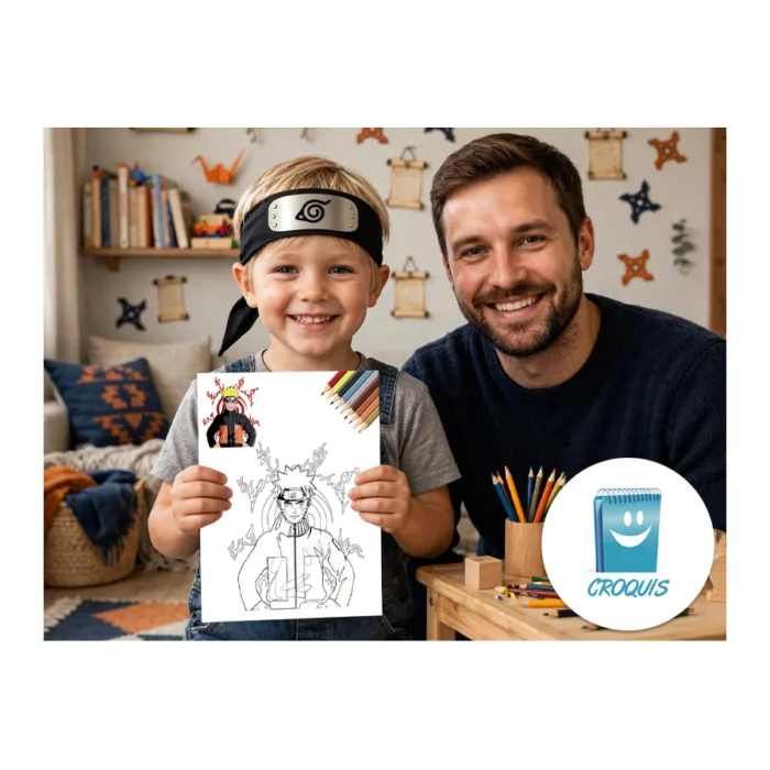 dibujo naruto para colorear, dibujo naruto para pintar, dibujos para descargar e imprimir