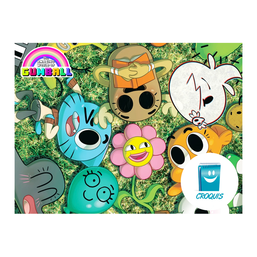 Poster El Increíble Mundo de Gumball 80cm x 60cm