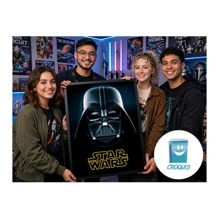 poster star wars, poster star wars en alta resolución, cuadros decorativos, poster 8k 300dpi
