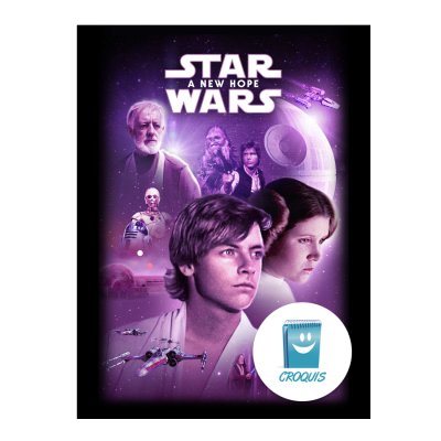Poster a new hope Star Wars, poster Star Wars, poster una nueva esperanza Star Wars, posters de películas, poster movie Star Wars, posters 8k, posters 4k, posters hd, descargar poster, tienda de poster, posters online, comprar posters, poster store, tienda de posters en chile, posters para imprimir, posters en pdf para imprimir, posters grandes, afiches grandes, carteles grandes, imágenes grandes