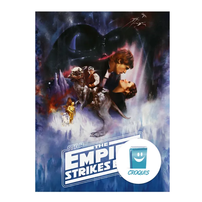 Poster Star Wars the empire strike back, poster Star Wars, poster el imperio contra ataca Star Wars, posters de películas, poster movie Star Wars, posters 8k, posters 4k, posters hd, descargar poster, tienda de poster, posters online, comprar posters, poster store, tienda de posters en chile, posters para imprimir, posters en pdf para imprimir, posters grandes, afiches grandes, carteles grandes, imágenes grandes