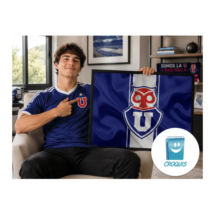 poster universidad de chile en alta resolución, poster grande u de chile