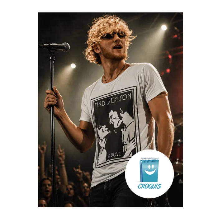 diseño vector mad season para impirmir en poleras o camisetas