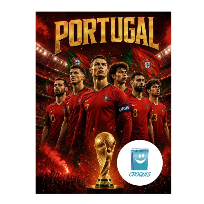 poster portugal, poster selección de portugal, poster cristiano ronaldo