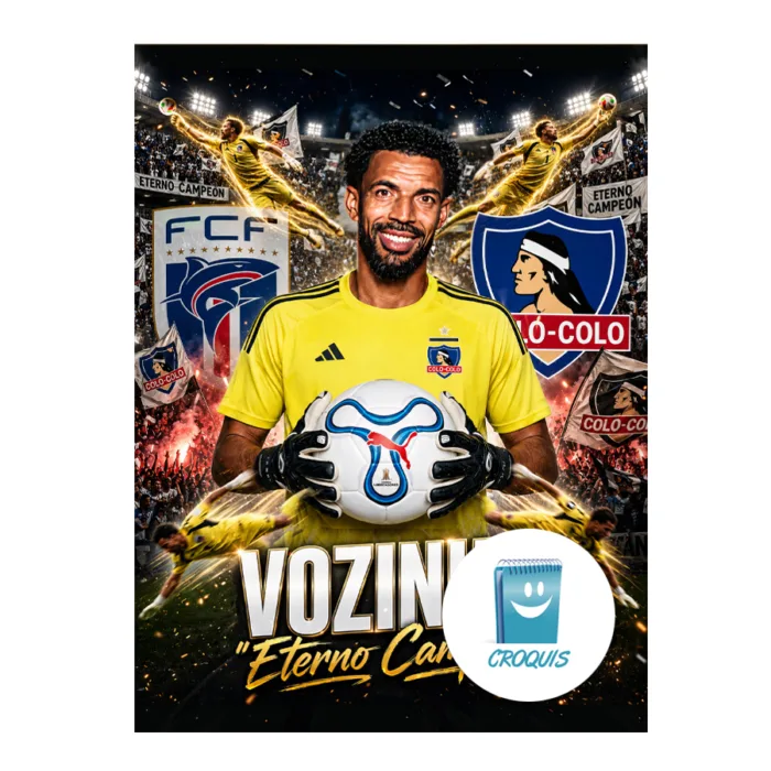 poster vozinha, poster vozinha en alta resolución, poster vozinha colo-colo, cuadros decorativos, posters hdm posters 8k, posters para descargar, posters para imprimir, arquero colo-colo vozinha, arquero Josimar José Évora Dias, poster Josimar José Évora Dias