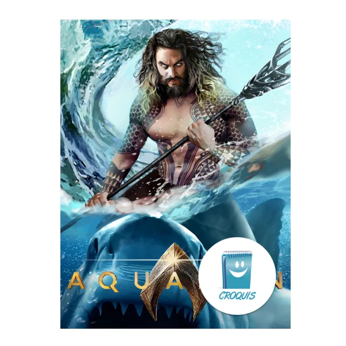 poster aquaman en alta resolución, poster aquaman, cuadros decorativos