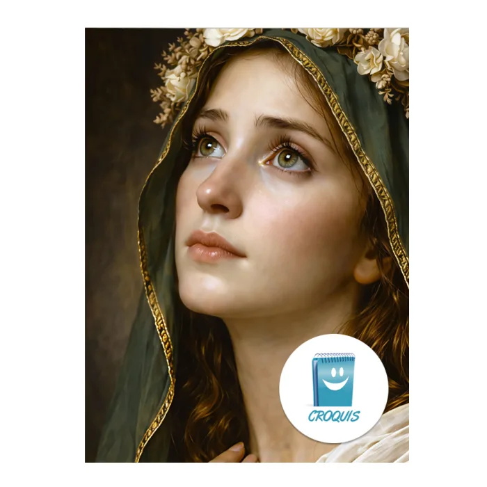 poster virgen maría en alta resolución, poster virgen maría, poster 8k, poster hd, cuadros decorativos