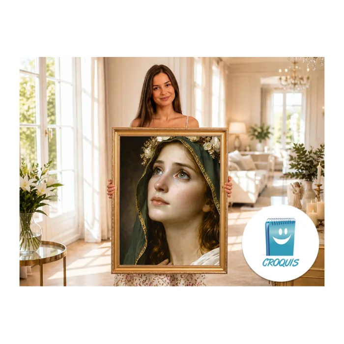 poster virgen maría en alta resolución, poster virgen maría, poster 8k, poster hd, cuadros decorativos