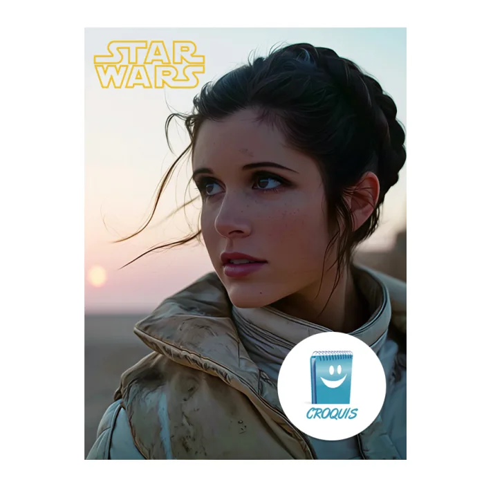Poster Star Wars, poster princesa leia organa, posters Star Wars carrie fisher, posters Star Wars en alta resolución, posters 8k, posters hd, posters full hd, posters full 8k
